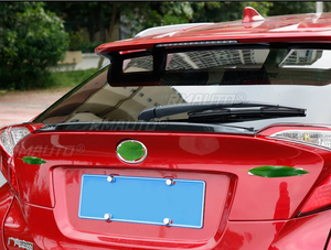 Aileron arrière pour Toyota CHR 2017 2018 2019 2020, kit carrosserie, plastique ABS, aileron de toit arrière, spoiler de toit arrière, accessoires de voiture - Product Image 6
