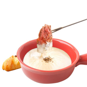 Vente en gros Ensemble de casseroles à fondue en céramique Mini <span class=keywords><strong>fromage</strong></span> à chocolat fondant <span class=keywords><strong>pour</strong></span> <span class=keywords><strong>Noël</strong></span> Batterie de cuisine antiadhésive et outils à <span class=keywords><strong>fromage</strong></span> - Product Image 3