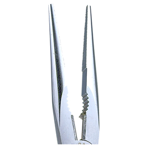KB-160 Chrome-Vanadium Steel Long Nose <b>Pliers</b> Multi Functional Chrome Plated For Mechanics - Product Image 2