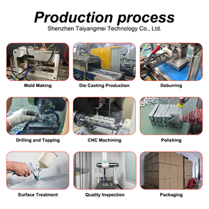 OEM ODM personalizado de alta presión de aluminio de aleación de zinc servicios de fundición a presión molde de fundición para piezas de metal industriales - Product Image 5