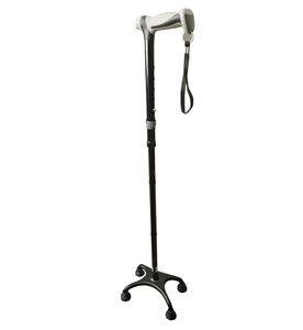 Bastone da passeggio pieghevole pieghevole per maggiore equilibrio e stabilità regolabile pieghevole per adulti anziani destri o mancini - Product Image 3