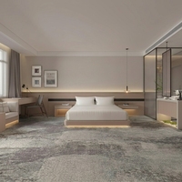 Fünf-Sterne-Luxus Modernes Hotelbett-Set für Apartment & Villa Schlafzimmermöbel Maßgefertigte Größen