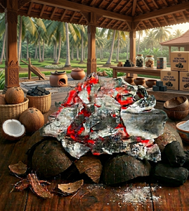 Carbón bioactivo de cáscara de coco natural con excelente estabilidad de combustión, alto rendimiento energético y bajas impurezas para uso industrial. - Product Image 6