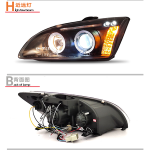 Accessori per Fari Auto <span class=keywords><strong>Ford</strong></span> <span class=keywords><strong>Focus</strong></span>, Fari a LED dal 2005 al <span class=keywords><strong>2008</strong></span> - Product Image 5