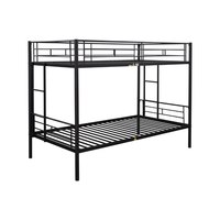 Lit superposé en métal moderne de conception nouvelle, mobilier de chambre d'étudiant pour dortoir scolaire, double couche en acier, couleur personnalisée, hôtel, hôpital