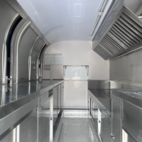 SILANG Commercial Food Trailer Nouveau certifié CE pour les remorques de jus de café Snack Food & Chips