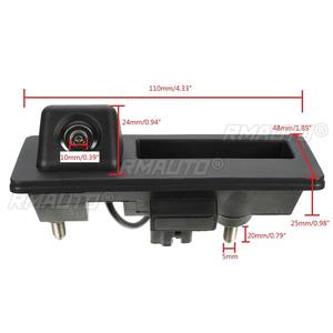 Caméra de recul HD pour poignée de coffre VW JETTA TIGUAN GOLF ESTATE PASSAT TOUAREG SPORT WAGEN RCD510 RNS315 RNS310 RNS510 - Product Image 3