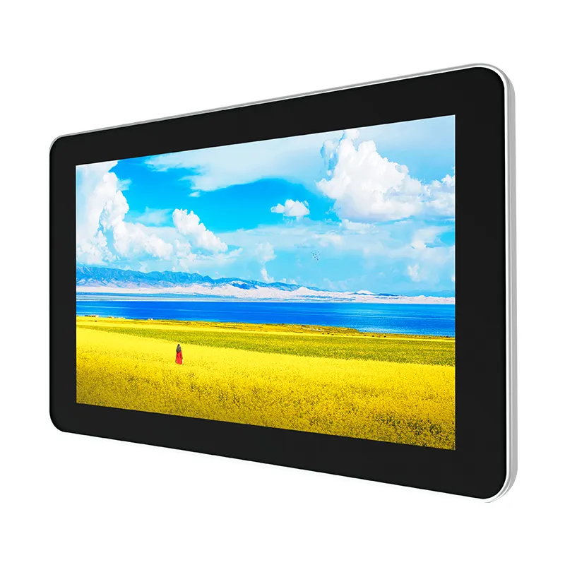 19 inç geniş ekran akıllı All-in-one bilgisayar PCAP dokunmatik RK3288 alüminyum saf düz Panel Android Tablet