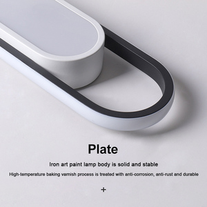 Ceil-Lámpara <span class=keywords><strong>Led</strong></span> <span class=keywords><strong>Rectangular</strong></span> para <span class=keywords><strong>cocina</strong></span>, lámpara de techo moderna con Sensor para dormitorio y comedor, decoración del hogar - Product Image 6