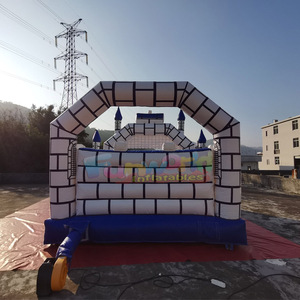 Outdoor kids party jumpers aufblasbare hupfburg Euro <b>castle</b> <b>bounce</b> house inflatable knight bouncy <b>castle</b> - Product Image 2