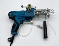 En stock, Vente chaude : Pistolet de tufting pneumatique professionnel 2 en 1, machine à tufting à poils longs à air comprimé pour tapis et moquettes AK-III
