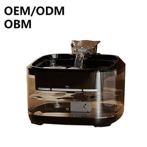 Meilleure Vente 2026 Distributeur d'eau intelligent automatique pour animaux de compagnie 4,5 L, Fontaine <span class=keywords><strong>à</strong></span> eau pour chat rechargeable, avec système de filtration pour eau propre et usée, Écologique - Product Image 1