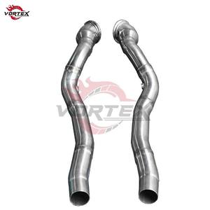 Sistema de Escape Electrónico Vortex de Acero Inoxidable con Válvula Dorada para Ferrari F12 con Sistema de Escape Catback con Válvula - Product Image 5