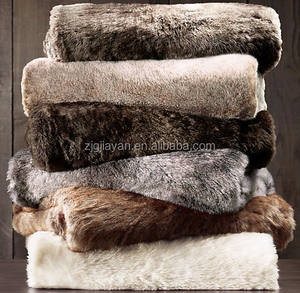 Bán Buôn Nặng Faux Fox Fur Ném Chăn - Product Image 4