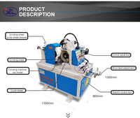Máquina rectificadora sin centros automática CNC Xieli, rectificadora de precisión de 0.6-60 mm de diámetro, certificación CE ISO