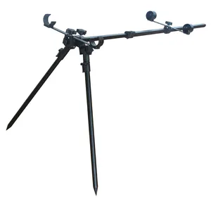 Selco-trípode de aluminio ajustable para caña de pescar, accesorio para caña de pescar de carpa - Product Image 1