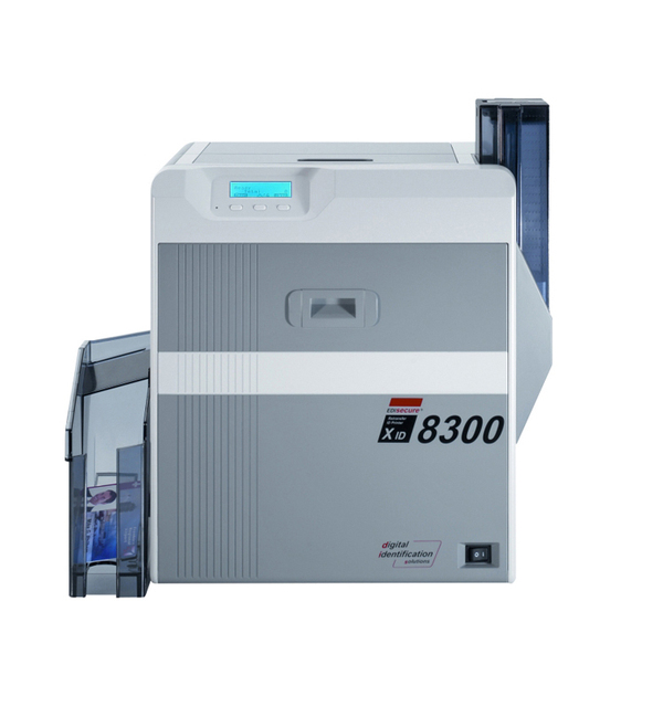 Top Quality EDIsecure  Matica XID8300 Plastic PVC PET Smart Rfid Chip Contact Thermal Retransfer Id Card Printer