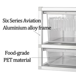 Terrario de Escritorio para Reptiles - Tanque Apilable A4 para Gecko Leopardo, Gecko Crestado y Serpiente de Compañía - Product Image 6