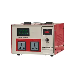 Sıcak satış SVC/TND tek fazlı AC otomatik voltaj regülatörü 1KVA-50KVA TND otomatik voltaj sabitleyici