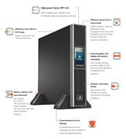 Sistema de Alimentación Ininterrumpida (UPS) VERTIY de 1KVA-30KVA, Tipo Rack/Torre, Estabilizador de Voltaje Intercambiable GXT5-3000IRT2UXL