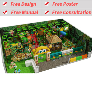 Centro de Juegos Infantil, Equipo de Juegos Suaves para Niños, Área de Juegos Interior con Toboganes y Piscinas de Pelotas para Centros Comerciales - Product Image 2