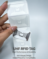 Autocollant en papier UHF RFID imprimable personnalisé pour la logistique et la chaîne d'approvisionnement