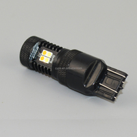Ampoule LED S25 T20 T25 16LED 16led Smd 3030 Blanc Ambre 3157 Ampoule de recul LED 7443 1157 Ampoule LED DRL Double couleur Ampoule LED à commutation