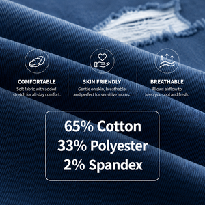 Jeans Skinny de Maternité Personnalisés en Denim Extensible pour Femmes Enceintes – Vêtements de <span class=keywords><strong>Grossesse</strong></span> Confortables - Product Image 2