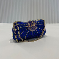 Sac de soirée à sequins tendance, sac à main de luxe léger incrusté de diamants, sac bandoulière exquis de style européen et américain pour robe de banquet