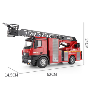 <span class=keywords><strong>Huina</strong></span>-camión de bomberos a Control remoto, juguete a escala <span class=keywords><strong>1561</strong></span> 1/14, 2,4G, 22 canales, aleación, camión de bomberos, vehículo, ingeniería, Juguetes - Product Image 6