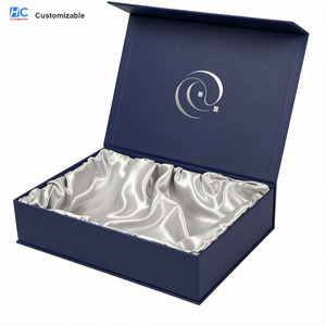 Caja de Embalaje Magnética Plegable de Gran Capacidad para Abrigos y Chaquetas, Cajas de Marca Profesional con Bandejas Interiores, Nueva - Product Image 1