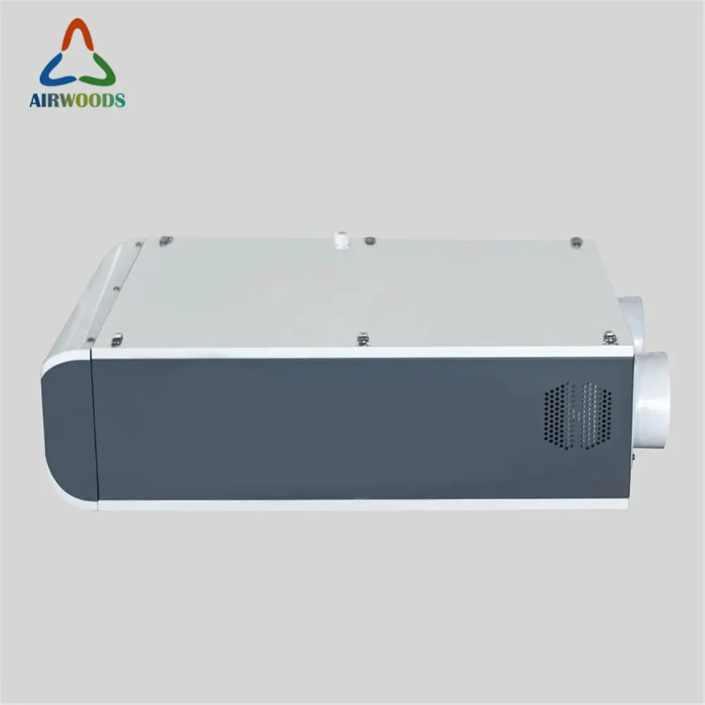 High efficient heat pump type 100 m3/h ventilation and heat recovery