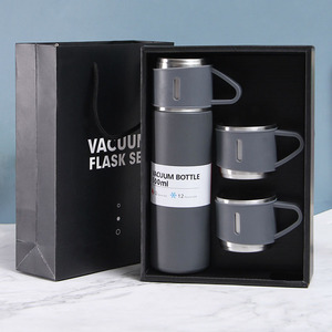 All <strong>Products</strong> 2024 Thermos With 3 Cups Coffee Termos Vacuum Flask - Product Image 4