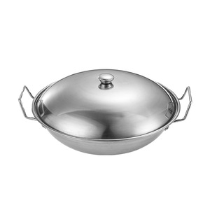 Stainless Steel Alcohol Stove Mini Hot Pot 201 Steel Double Handle Design For Home Restaurant Commercial Use - Product Image 3