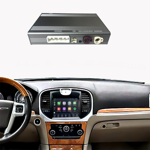 Không dây Apple Carplay cho Chrysler 300C 2012 2016 Navigation đài phát thanh Car DVD Player gương liên kết Android Auto Bộ dụng cụ - Product Image 1