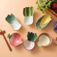 Service de table en céramique Chou-fleur en porcelaine fine Vaisselle Assiettes de présentation pour dîner/dessert pour mariage