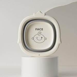 Bassin pliable portable pour enfants en TPE et plastique, spécification 27 cm, pour le lavage des pieds et des fesses - Product Image 1