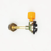 Valve de gonflage Type de carte extérieure Long réservoir d'essence Connexion directe Dispositif de gonflage Valve de gonflage intégrée