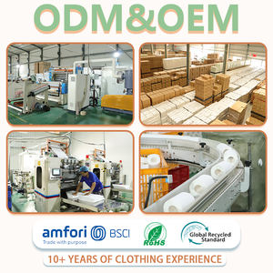 Vente en gros d'usine, rouleaux de cuisine jetables écologiques en pâte de bois vierge absorbante 3 plis, différentes tailles - Product Image 5