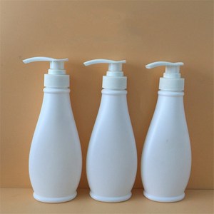 Botella de plástico líquido para el cuidado del cuerpo, botella vacía de plástico con bomba de loción, para mascotas, 300ml - Product Image 1