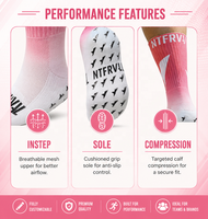 Chaussettes de football antidérapantes personnalisées de qualité supérieure pour hommes, chaussettes de football personnalisées, durables et respirantes