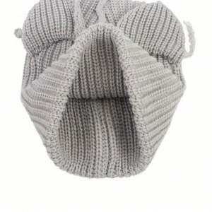 Gorro de Punto con Orejas de Diablo, Nuevo Modelo 2024, Superventas, para Halloween, con Diseño a Rayas, Grueso, Cálido y Moderno para Invierno - Product Image 4