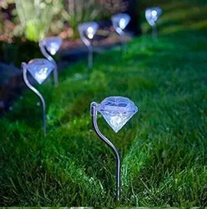 Creative Outdoor Solar Led Floor Lamp Modern Style Solar Garden Lights Grass lamp