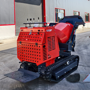 Hoàn toàn thủy lực mini theo dõi máy trộn bê tông động cơ diesel với Kubota kết thúc trước loader nhỏ Dumper sử dụng nhà - Product Image 5