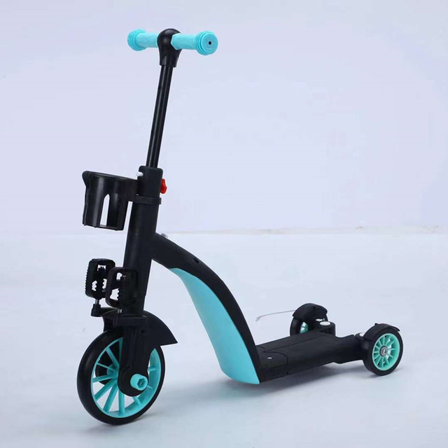 Two-Wheel Self-Balancing Kick Scooter Cheap Foldable Aluminium Kick Scooter with Lights for Kids for Outdoor Use