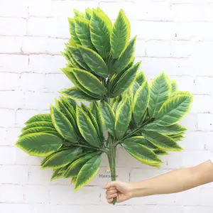 Offre Spéciale Feuilles de fruits artificielles Plantes d'arbres Plantes de mangue artificielles bon marché à vendre