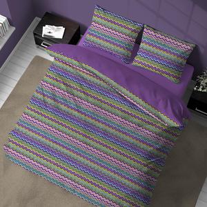 Ensemble de housse de couette 100% coton BAIA Design italien Taille Queen 250x200cm - Product Image 4