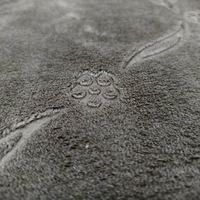 Nouveau Tapis Mural Gaufré de Qualité Supérieure en Vison, Largeur 4M