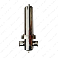 Tempat filter gas ksatt besi tahan karat sanitasi