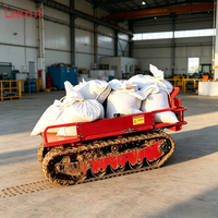 Carro de Transporte Todoterreno con Control Remoto Inalámbrico, Mini Dumper Eléctrico de 500 kg y 1000 W, Ideal para Huertos